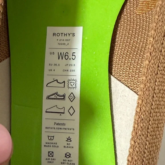 NEW Rothy's The High Point Wren Captoe Block Heels Size Various - Picture 15 of 16